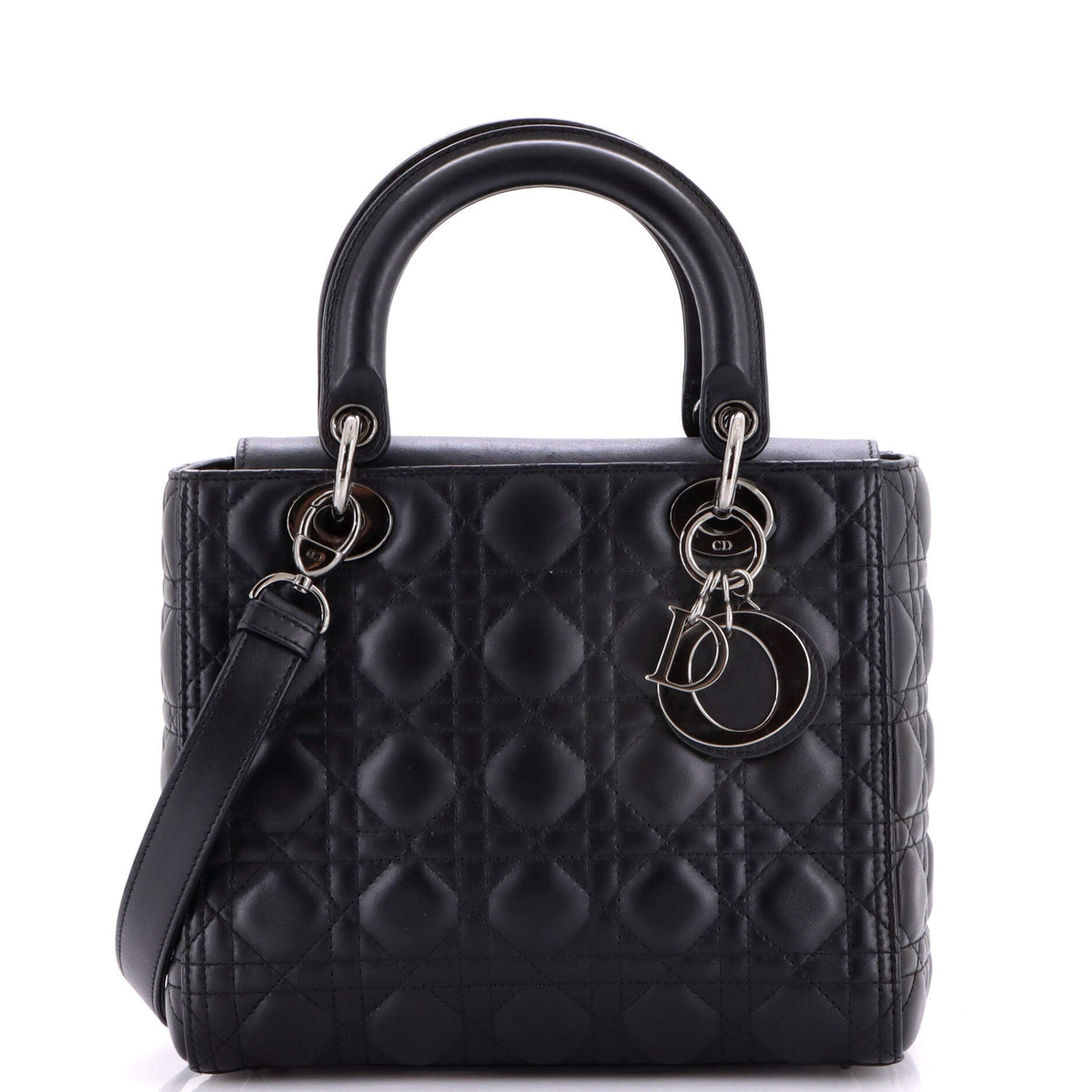 Christian Dior Lady Dior NM Bag Cannage Quilt Lambskin Medium