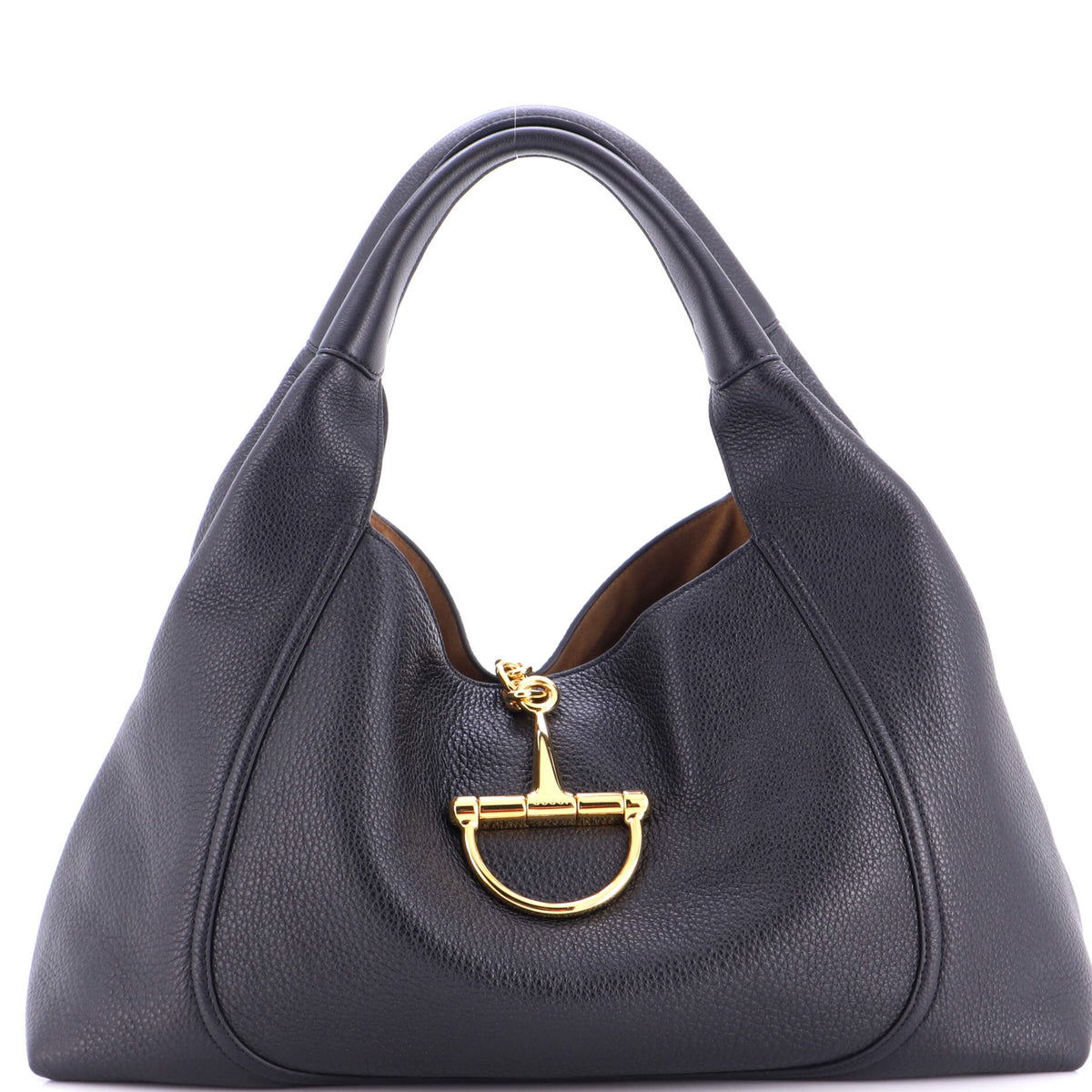 Gucci Softbit Hobo Leather Maxi