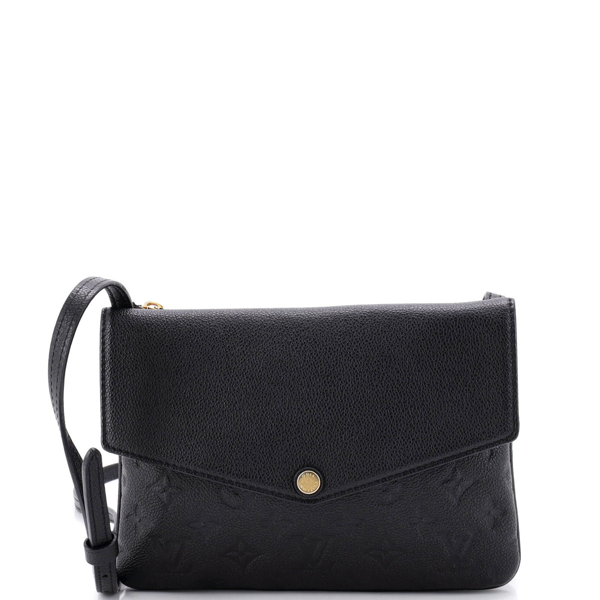Louis Vuitton Twice Handbag Monogram Empreinte Leather
