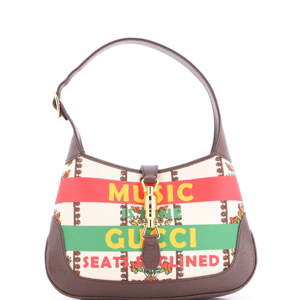 Gucci 100 Jackie 1961 Hobo Limited Edition Canvas Small