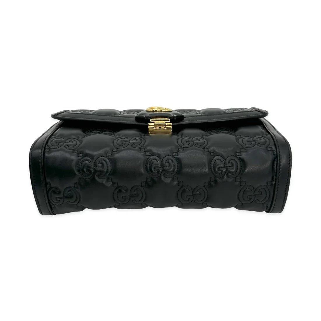 Gucci GG Matelassé Quilted Leather Flap Shoulder Bag