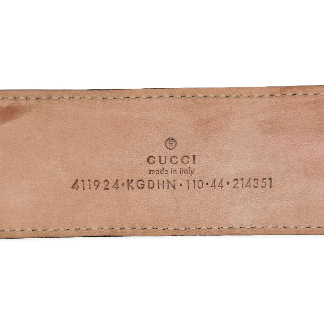 Gucci - GG Supreme Marmont Wide Belt
