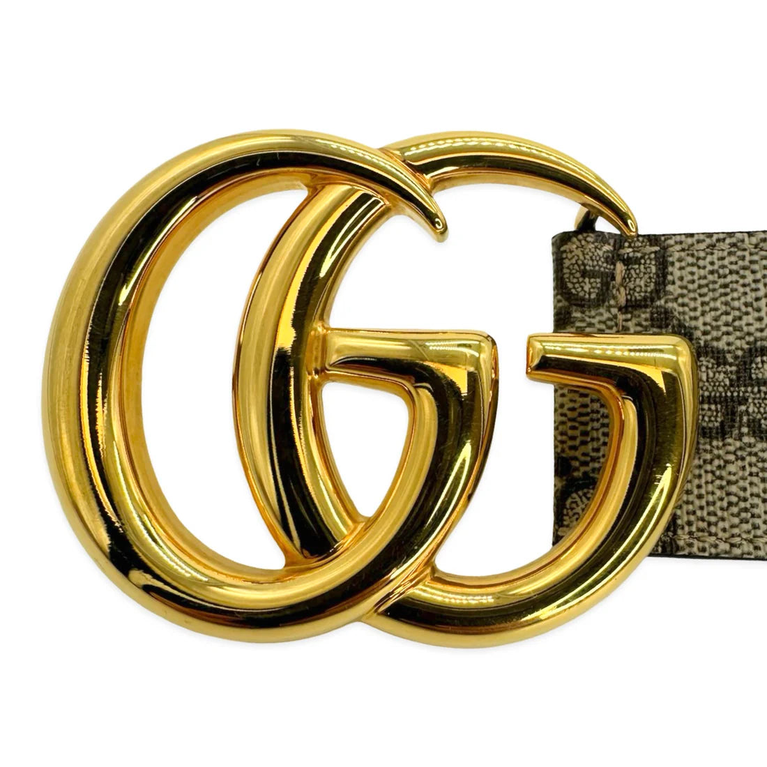 Gucci - GG Supreme Marmont Wide Belt