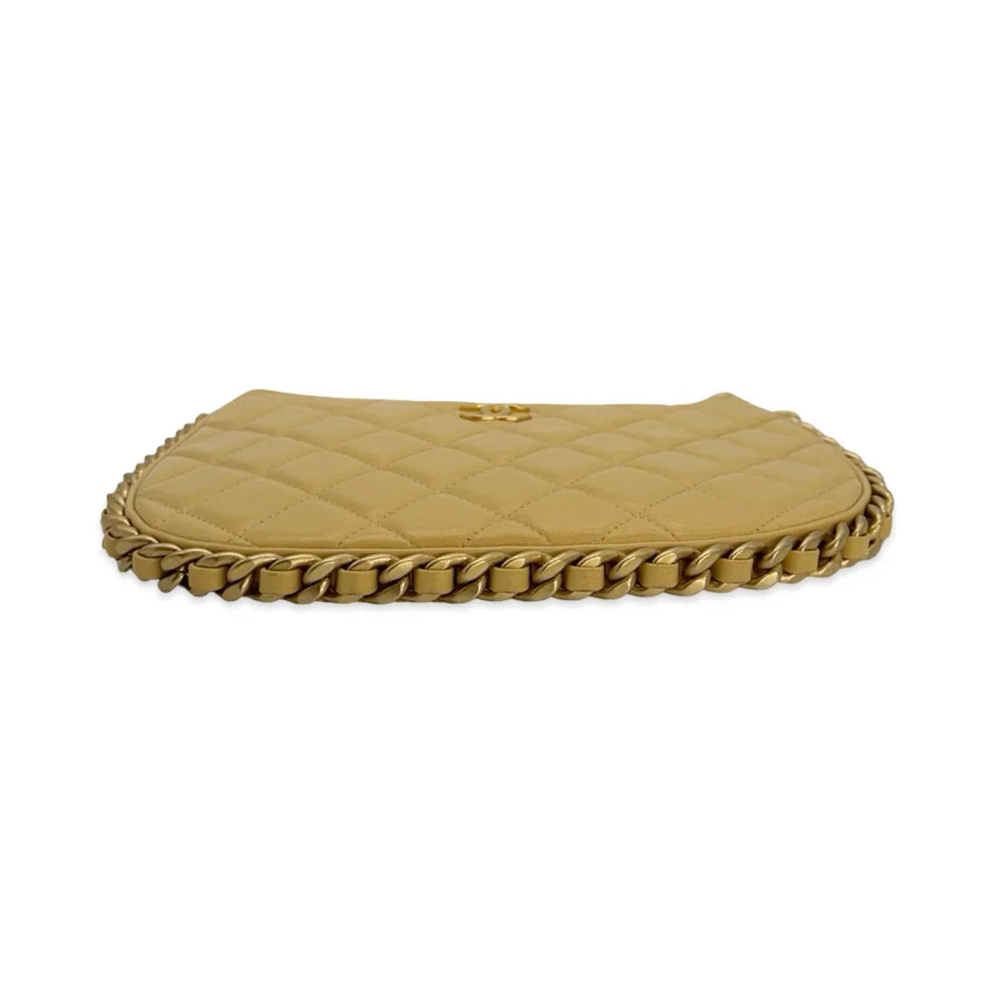 CHANEL  Calfskin Chain Around Shoulder Bag