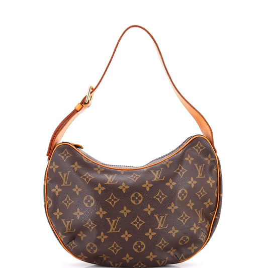 Louis Vuitton Croissant Handbag Monogram Canvas MM