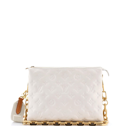 Louis Vuitton Coussin Bag Monogram Embossed Lambskin PM