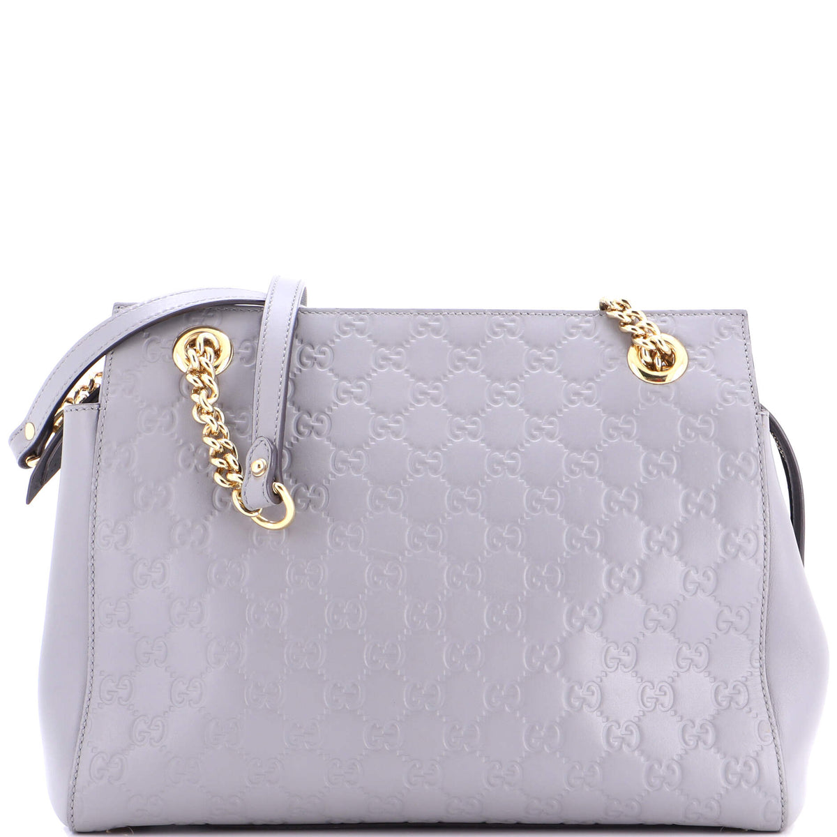 Soft Signature Shoulder Bag Guccissima Leather Medium