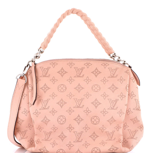 Louis Vuitton Babylone Handbag Mahina Leather BB