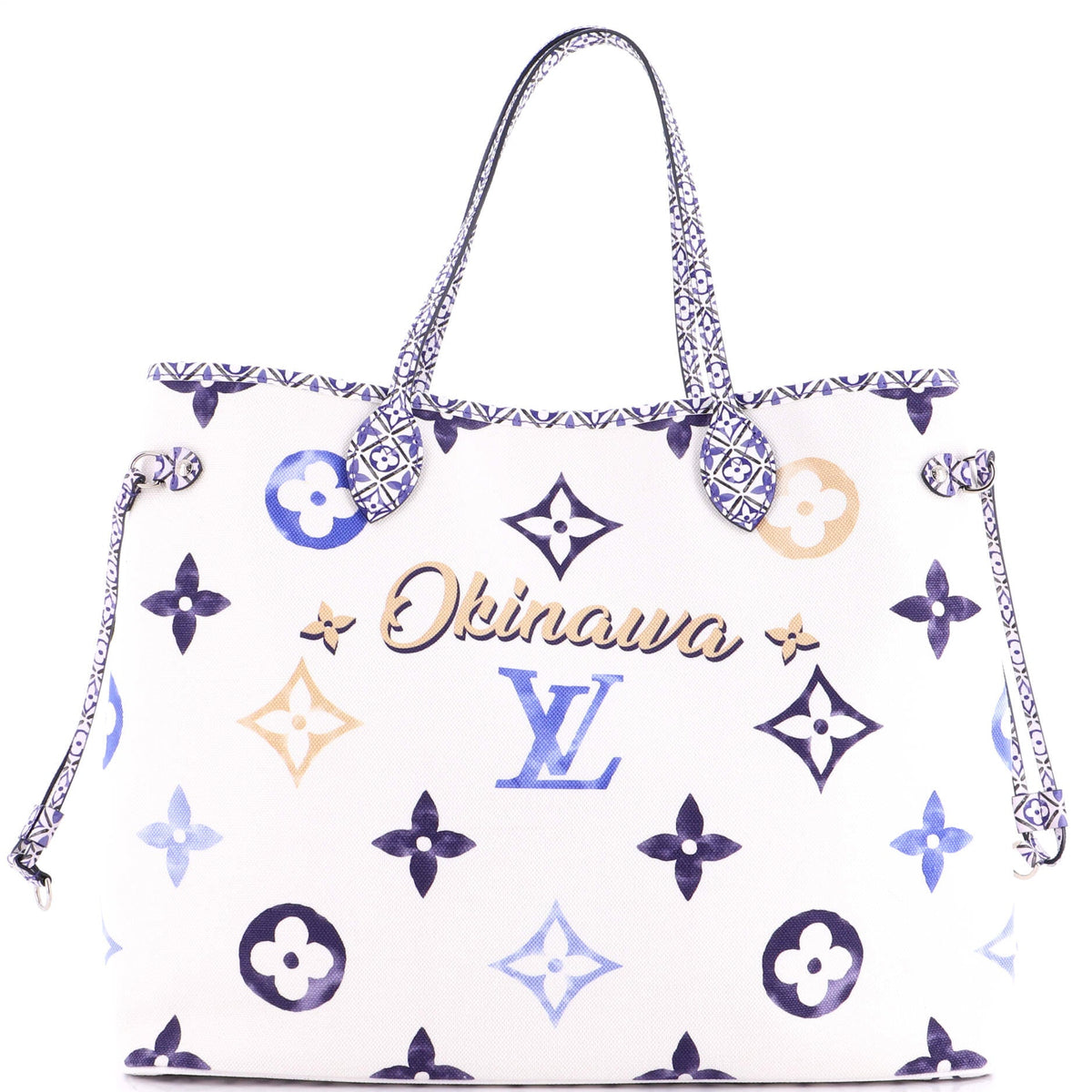 Louis Vuitton Neverfull NM Tote Limited Edition Cities By The Pool Monogram Watercolor Giant GM
