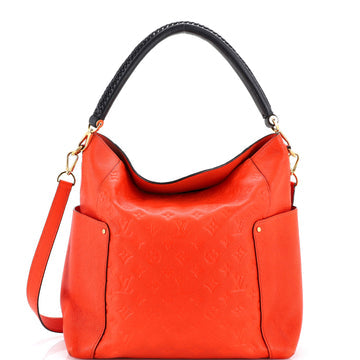 Bagatelle Hobo Monogram Empreinte Leather