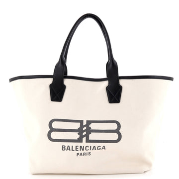 Cities Jumbo Tote Printed Canvas Large