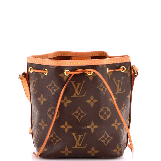 Louis Vuitton Noe Handbag Monogram Canvas Nano