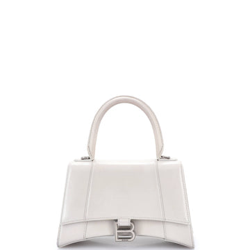 Hourglass Top Handle Bag Leather Small