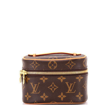 Nice Vanity Case Monogram Canvas Nano