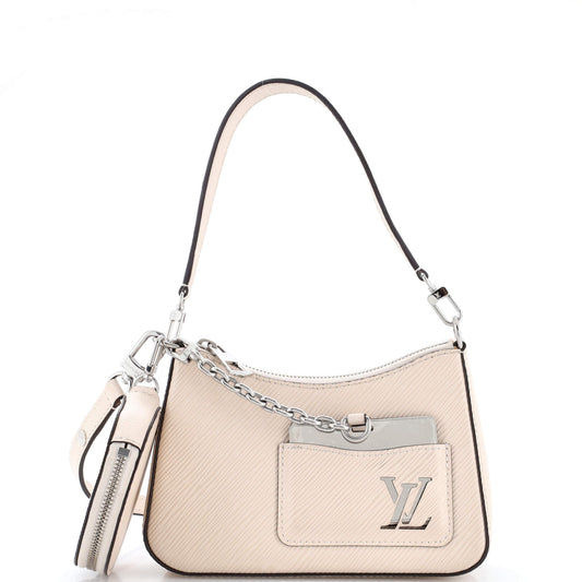 Louis Vuitton Marellini Handbag Epi Leather