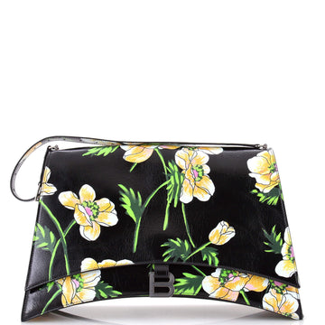 Crush Sling Shoulder Bag Printed Leather Large