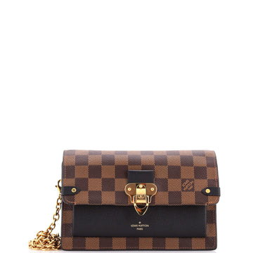 Vavin Chain Wallet NM Damier with Leather
