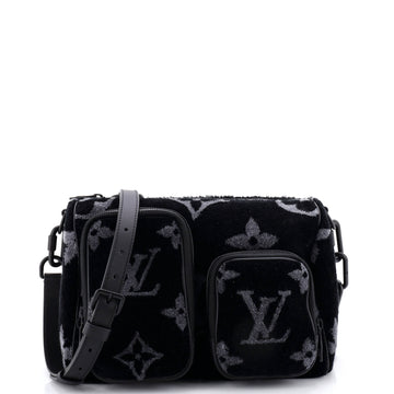 Speedy Multipocket Bag Monogram Eclipse Tuffetage 25