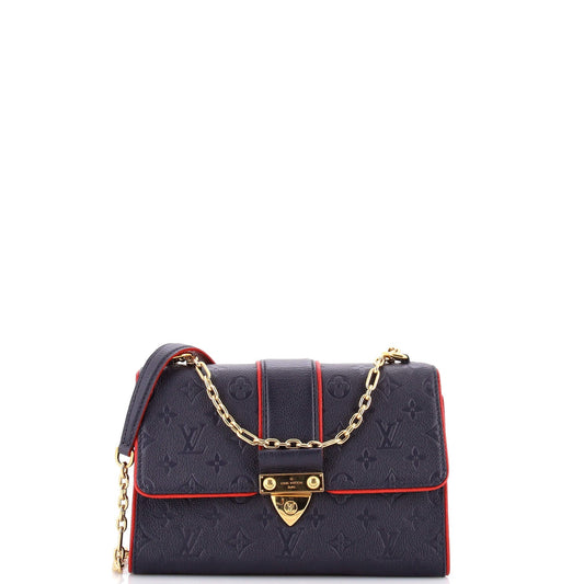 Louis Vuitton Saint Sulpice Handbag Monogram Empreinte Leather PM