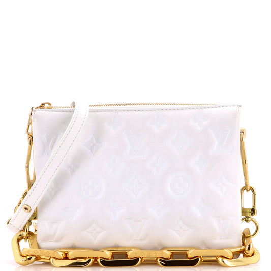 Louis Vuitton Coussin Bag Monogram Embossed Lambskin BB