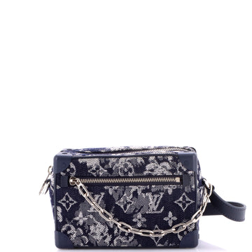 Soft Trunk Bag Monogram Tapestry Canvas Mini