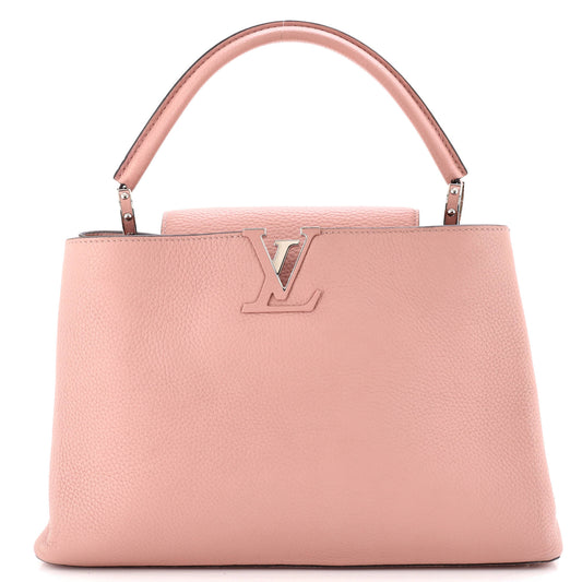 Louis Vuitton Capucines Bag Leather MM