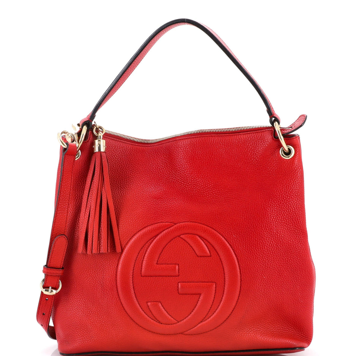 Gucci Soho Convertible Hobo Leather Large
