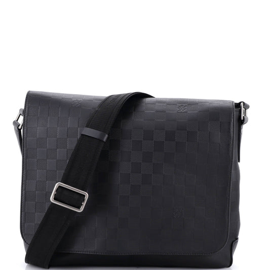 Louis Vuitton District Messenger Bag Damier Infini Leather MM