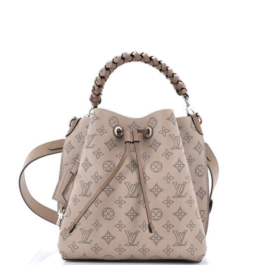 Louis Vuitton Muria Bucket Bag Mahina Leather