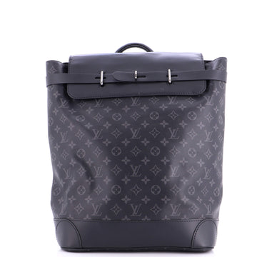 Steamer Backpack Monogram Eclipse Canvas