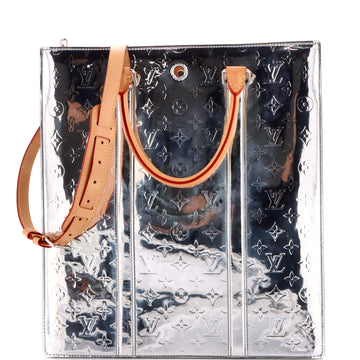 Sac Plat Bag Monogram Mirror Coated Canvas