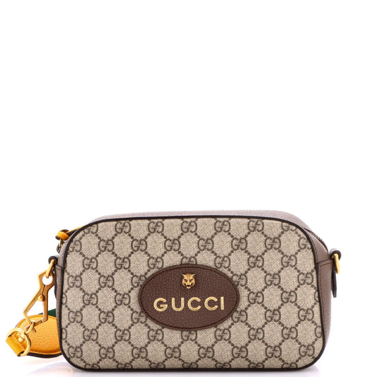 Gucci Neo Vintage Camera Messenger Bag GG Coated Canvas