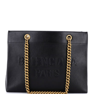 Duty Free Chain Tote Leather Medium
