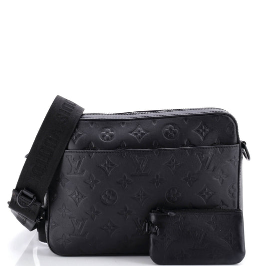 Louis Vuitton Duo Messenger Bag Monogram Shadow Leather