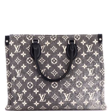 OnTheGo Tote Monogram Jacquard Denim MM