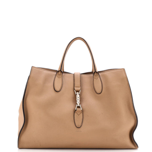 Gucci Jackie Soft Tote Leather Large