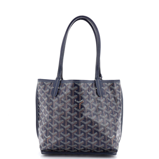 Goyard Anjou Reversible Tote Coated Canvas Mini