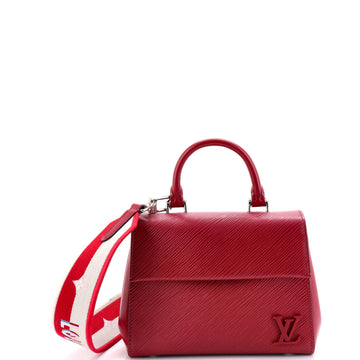 Cluny Top Handle Bag Epi Leather Mini