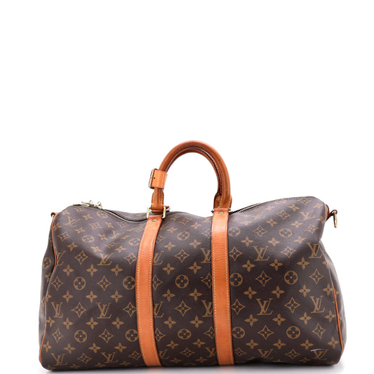 Louis Vuitton Keepall Bandouliere Bag Monogram Canvas 45