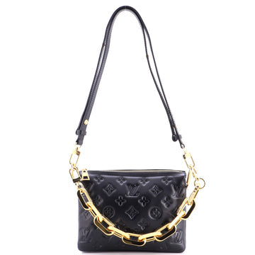 Coussin Bag Monogram Embossed Lambskin BB