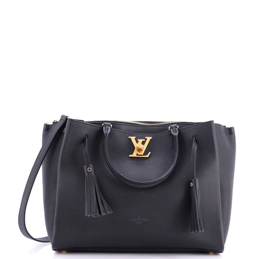 Louis Vuitton Lockmeto Handbag Leather