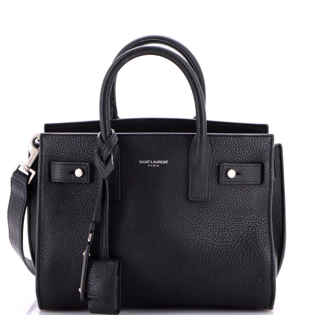 Saint Laurent Sac de Jour Bag Leather Nano