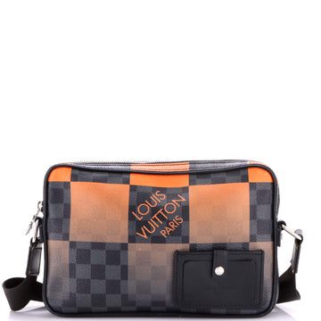 Alpha Messenger Bag Limited Edition Damier Graphite Giant