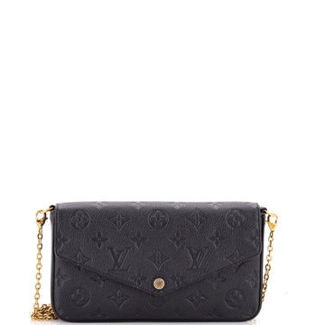 Felicie Pochette Monogram Empreinte Leather