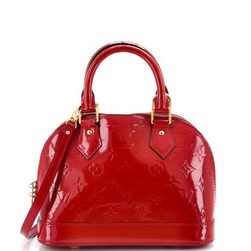 Alma Handbag Monogram Vernis BB