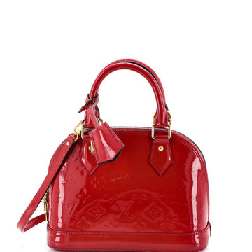 Alma Handbag Monogram Vernis BB