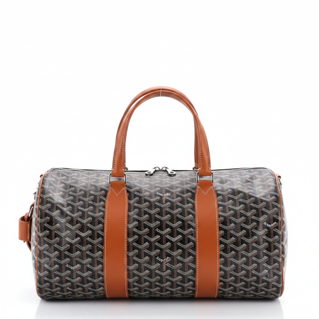 Goyard Barrel Sport Duffle Bag Coated Canvas 40