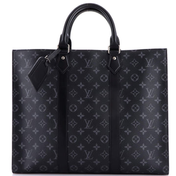 Sac Plat NM 24H Bag Monogram Eclipse Canvas