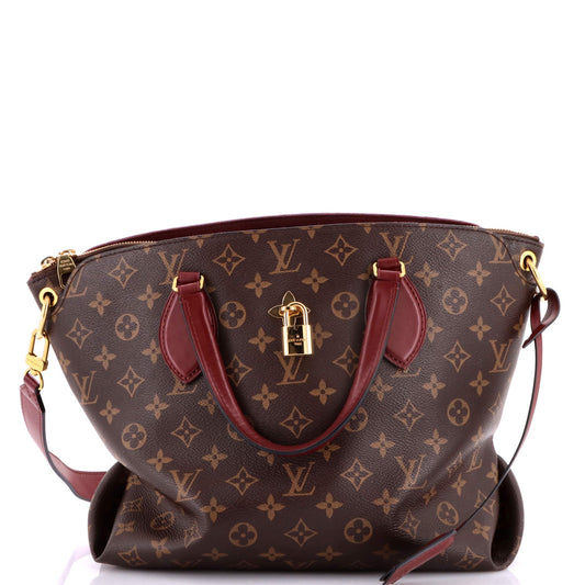 Louis Vuitton Flower Zipped Tote Monogram Canvas MM