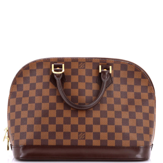 Louis Vuitton Vintage Alma Handbag Damier PM